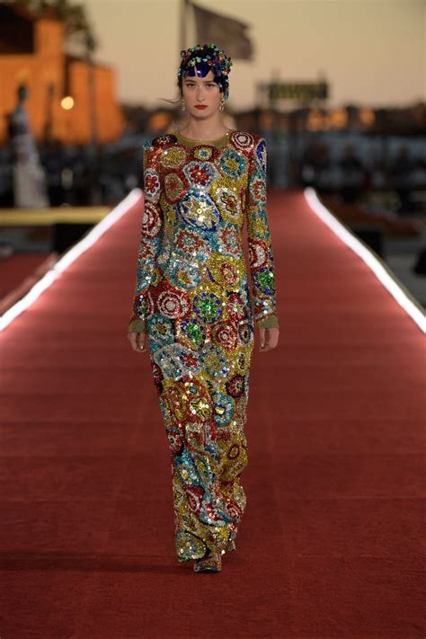 defile dolce gabbana venise|Dolce & Gabbana’s Stunning Alta Moda Show in .